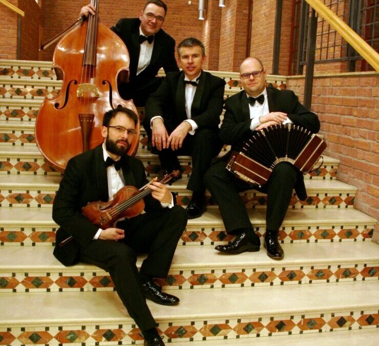 Koncert zespołu Cuarteto Re!Tango w ramach XX Międzynarodowego Konkursu Akordeonowego Muzyki Popularnej i Rozrywkowej Concertina 2022